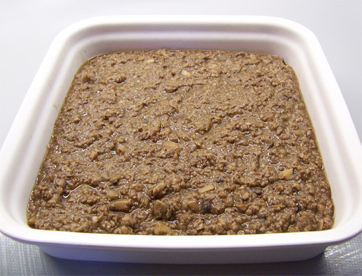 the meat mixture