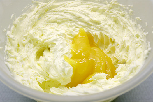 the beaten butter and lemon curd