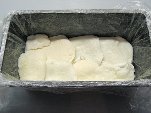 layer of mozzarella