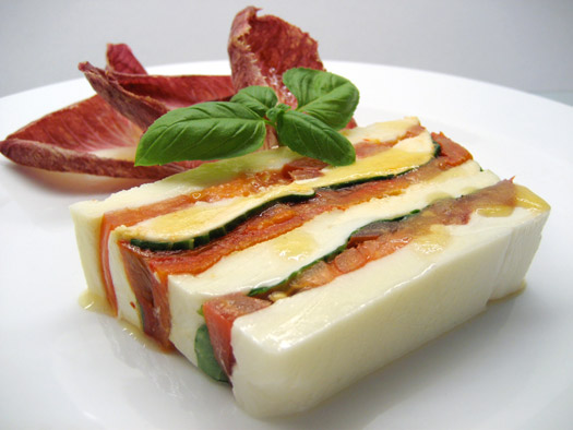 Really Nice Recipes - Mozzarella Terrine