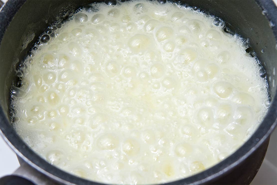 cooking the glaze