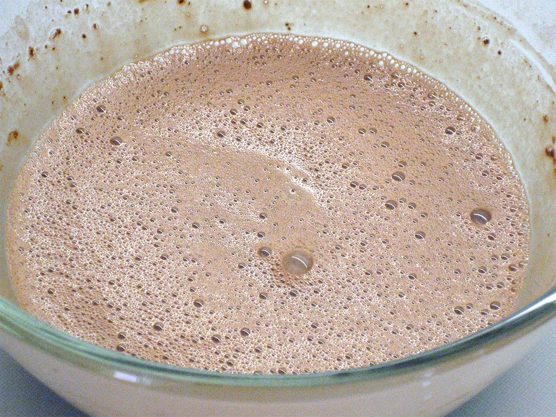 loosening the mixture