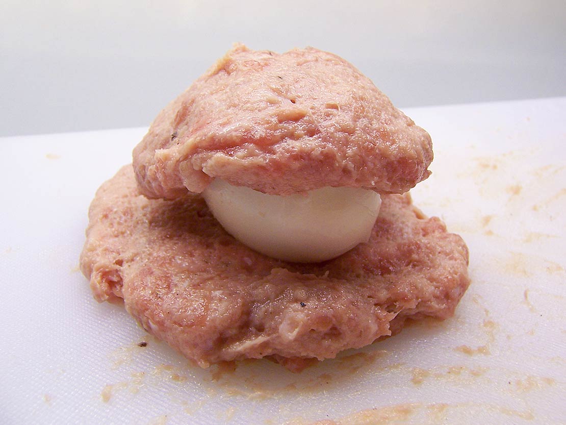 forming the meat