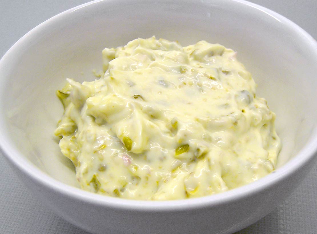 the finished Tartar Sauce
