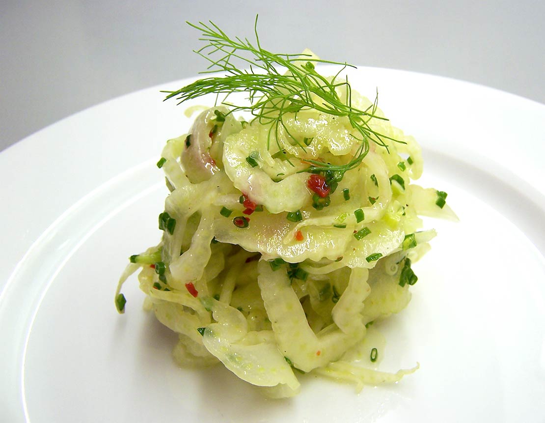 the finished salad