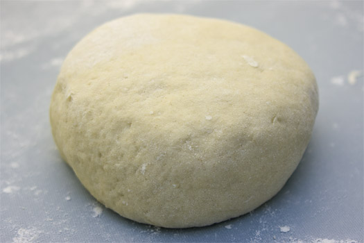 the kneaded scone dough