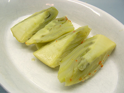 the bed of fennel