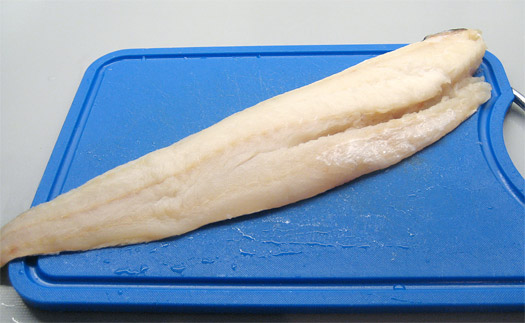 the cod fillet