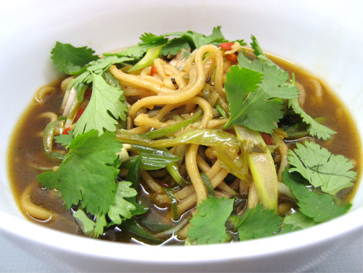 the finished Thai Noodle Broth